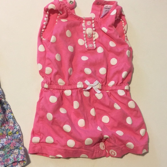 Last call! Carters Rompers 6m - Picture 3 of 5
